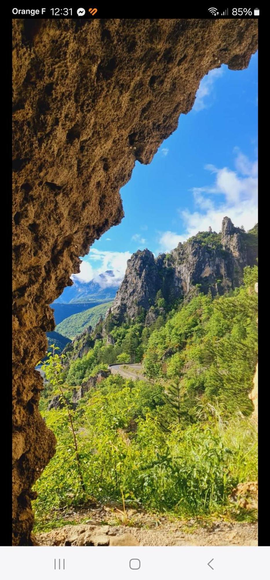 Chambre Aux Gorges De Daluis Guillaumes Eksteriør bilde